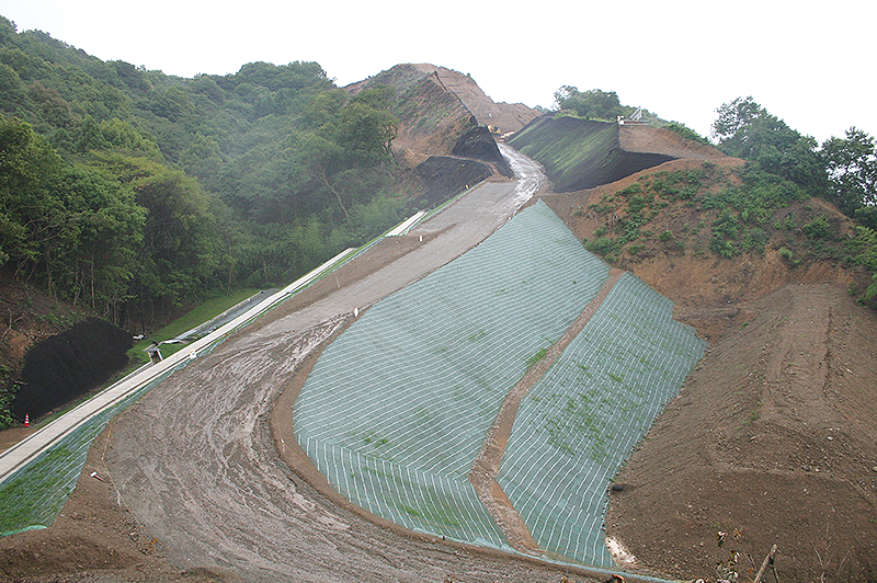 紀北西道路北野地区他工事用道路設置工事