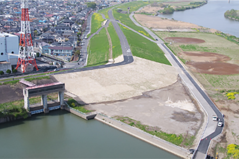 R2江戸川右岸新和地先堤防整備工事