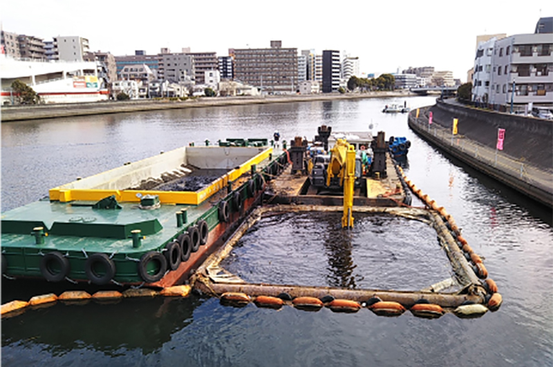 R3鶴見川潮見橋河道掘削工事