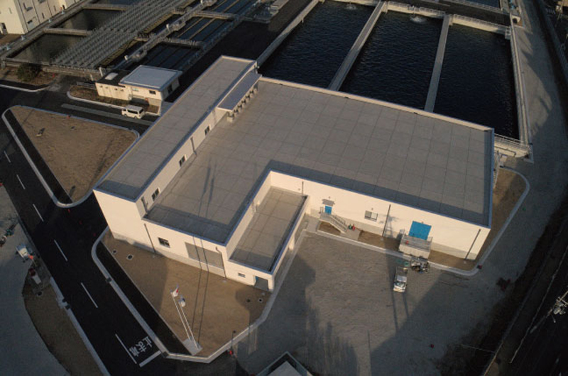 大庭浄水場　調整池及び配水ポンプ棟更新工事