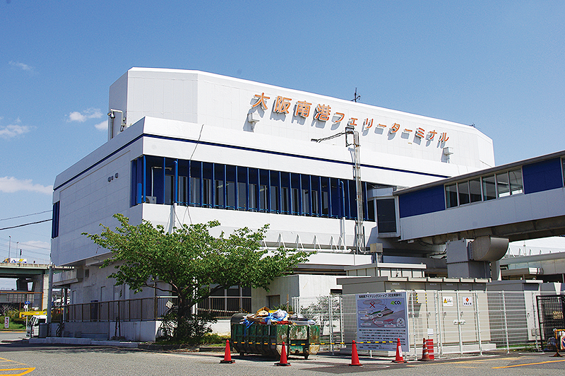 大阪南港フェリーターミナル改良工事